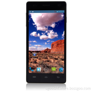 Ug-Mx9+ 5inch Smartphone Mobile Mtk6582 Quad Core 1.3GHz Android 4.2.1 RAM: 1GB, ROM: 4GB Dual SIM Cards, Dual Standby